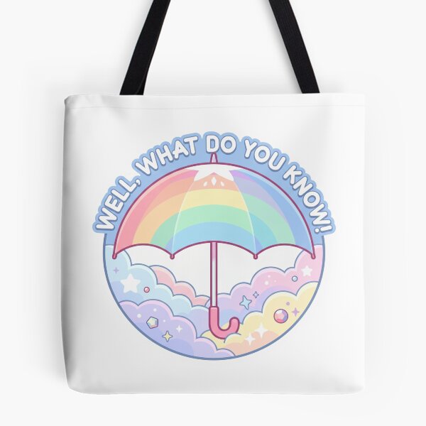 Item preview, "Well What Do You Know!" Rainbow Quartz 2.0 Umbrella Sticker designed and sold by 0Zetgest.
