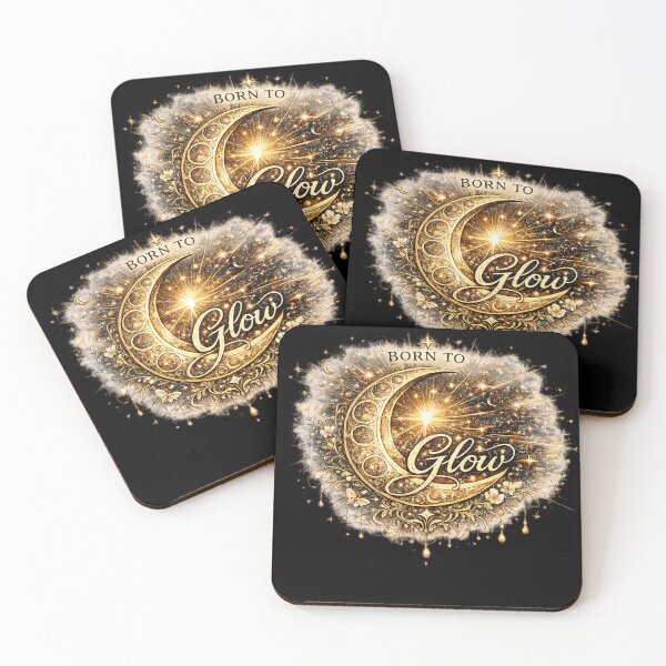 Item preview, Born to Glow | Celestial Moon Art designed and sold by 'VARI'.