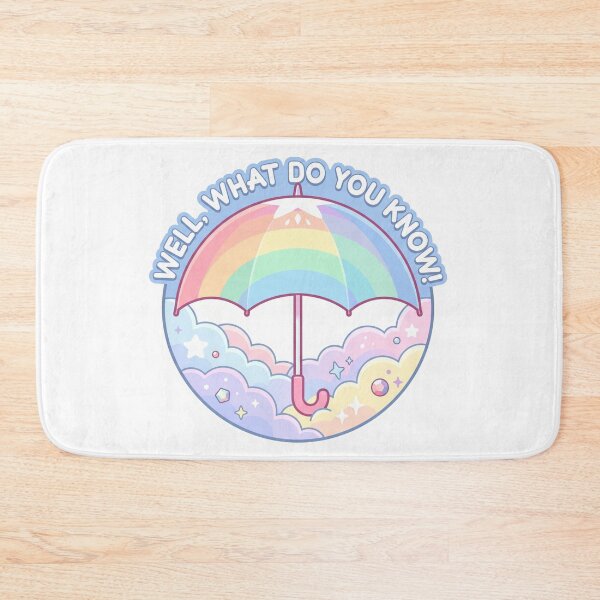 Item preview, "Well What Do You Know!" Rainbow Quartz 2.0 Umbrella Sticker designed and sold by 0Zetgest.