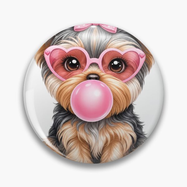 Item preview, Yorkie  designed and sold by Whimsy Petal and Co..