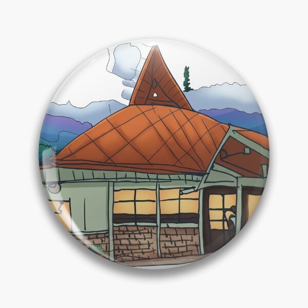 Item preview, Cozy Cottage Digital Evening Illustration designed and sold by KaleChub.