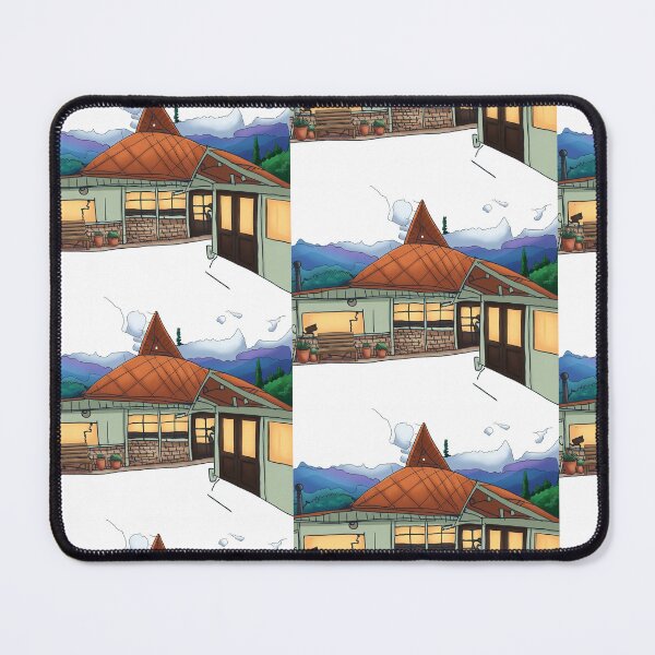 Item preview, Cozy Cottage Digital Evening Illustration designed and sold by KaleChub.