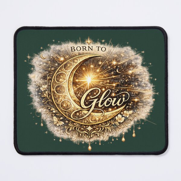 Item preview, Born to Glow | Celestial Moon Art designed and sold by 'VARI'.