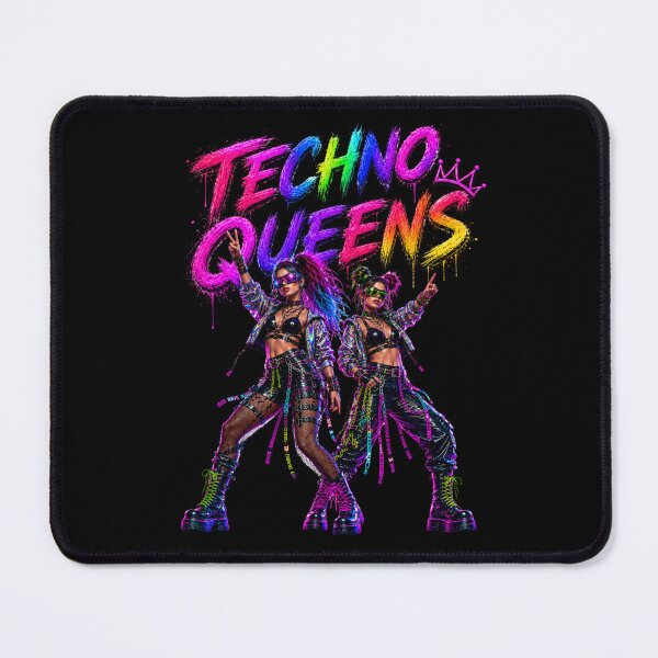 Item preview, techno queens rave girls designed and sold by DAX4ART.