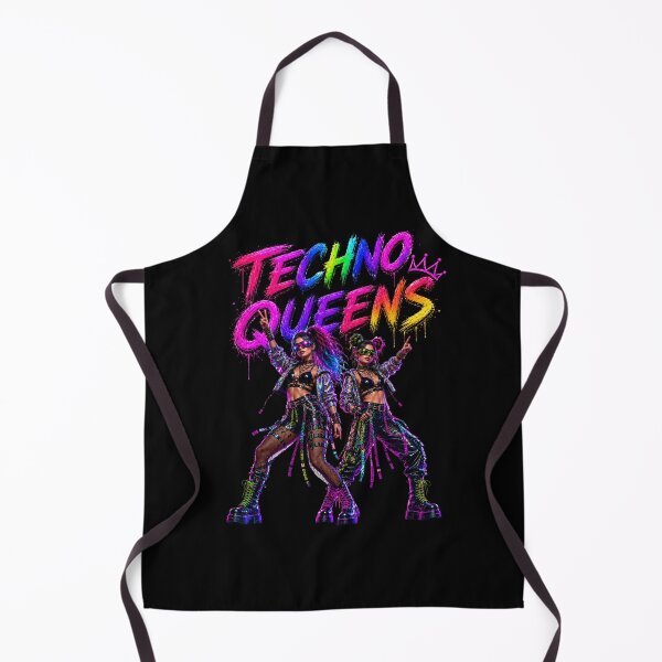 Aperçu de l'œuvre reines de la techno, filles de rave créée et vendue par DAX4ART.