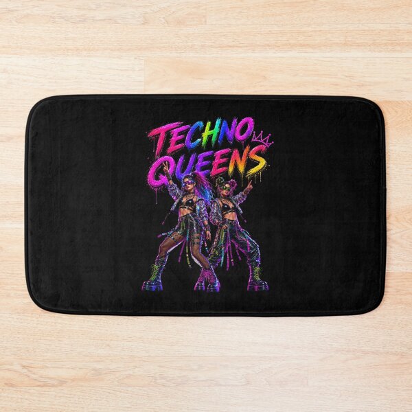 Item preview, techno queens rave girls designed and sold by DAX4ART.