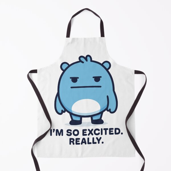 Item preview, Funny Sarcastic Blue Monster Graphic Sticker for Introverts designed and sold by DiNata.
