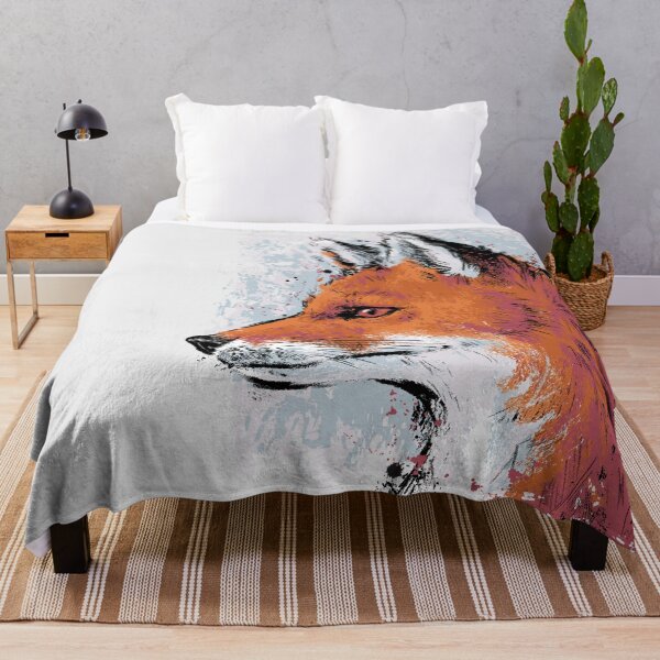 Item preview, Red Fox Side Profile Painting designed and sold by xMorfina.