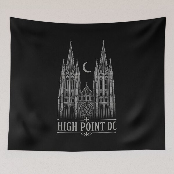 Item preview, Washington National Cathedral – High Point Moonlight designed and sold by Fenay Designs.