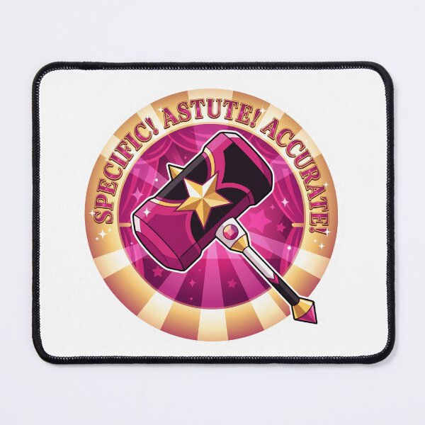 Item preview, "Specific Astute Accurate" Sardonyx Warhammer Sticker designed and sold by 0Zetgest.