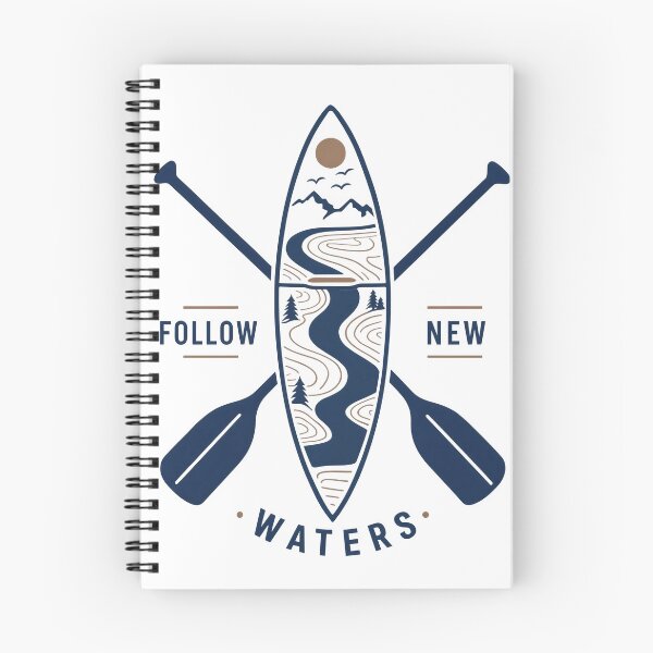 Item preview, Stylish kayak and paddles logo design. Adventure travel and exploration branding concept. designed and sold by Creative88Art.