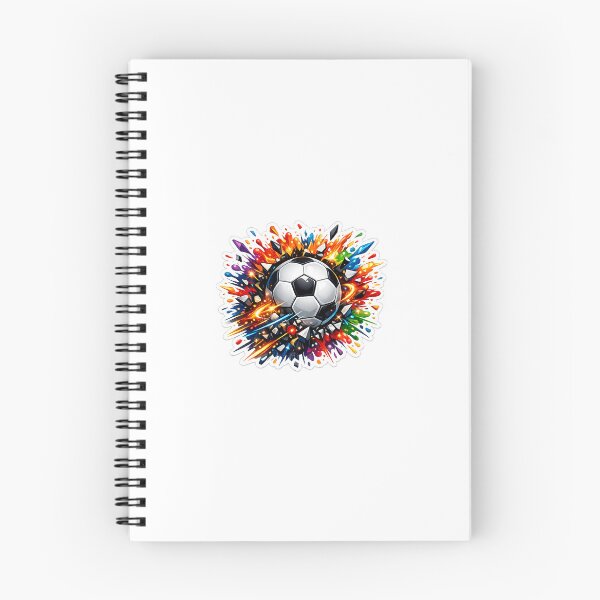 Item preview, Colorful Exploding Soccer Ball Sticker designed and sold by Arts121.