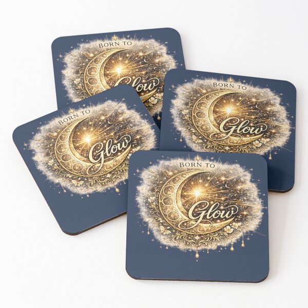 Item preview, Born to Glow | Celestial Moon Art designed and sold by 'VARI'.