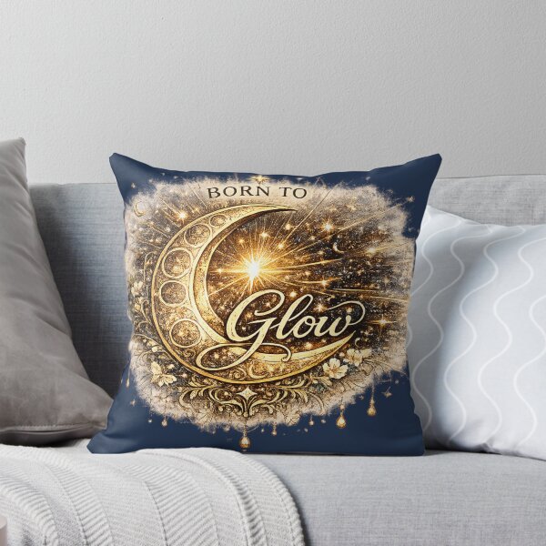 Item preview, Born to Glow | Celestial Moon Art designed and sold by 'VARI'.