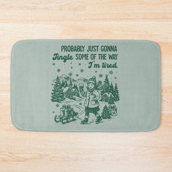 Item preview, Funny Christmas Shirt Probably Just Gonna Jingle Tired Tee Holiday Saying Shirts Cute Xmas Gift for Women Coworker Gifts designed and sold by LessIsLoud.
