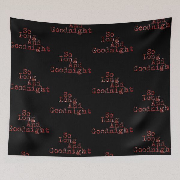 Item preview, So long and goodnight MCR Gerard Way inspired Helena three cheers for sweet revenge designed and sold by Tipsytaurodesigns .