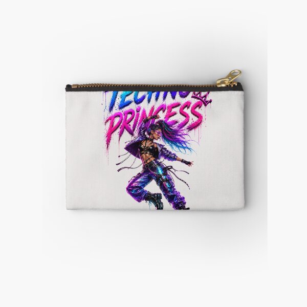 Item preview, Techno princess rave music design designed and sold by DAX4ART.