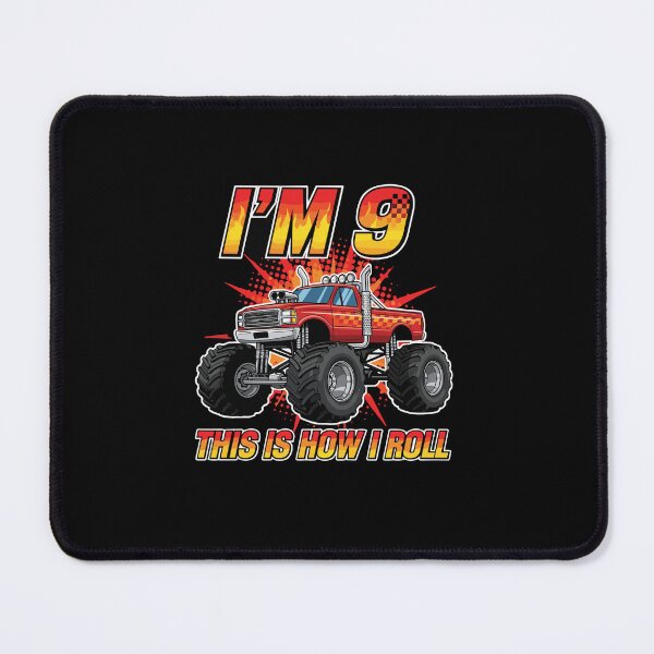 Item preview, I'm 9 This Is How I Roll Monster Truck Birthday Boy Nine Year Old designed and sold by PopStars1993.