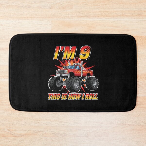 Item preview, I'm 9 This Is How I Roll Monster Truck Birthday Boy Nine Year Old designed and sold by PopStars1993.