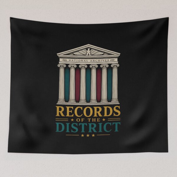 Item preview, National Archives – Records of the District Columns designed and sold by Fenay Designs.