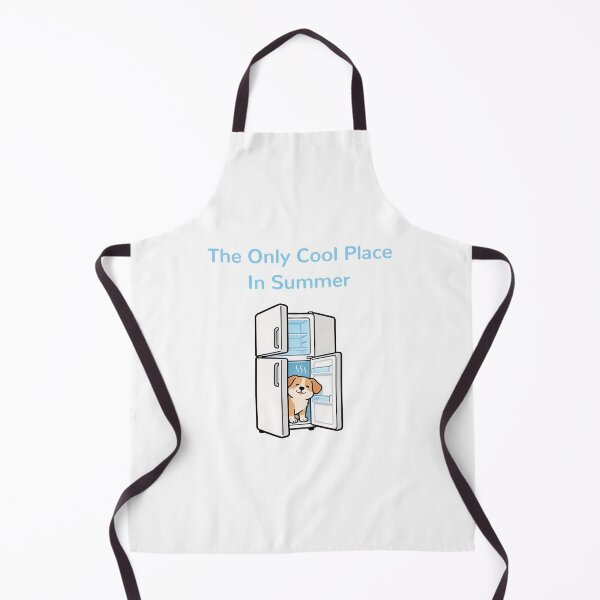 Item preview, The Only Cool Place in Summer T-Shirt – Funny Dog Summer Tee | Uncle Jichuan designed and sold by Uncle-Jichuan.