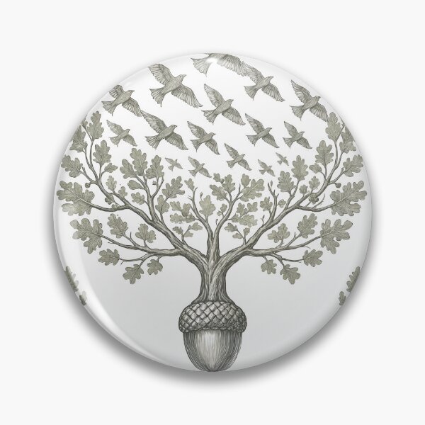 Item preview, Elegant acorn tree clip art symbolizing growth and new beginnings. Minimalist illustration for business branding and motivational content. designed and sold by Creative88Art.