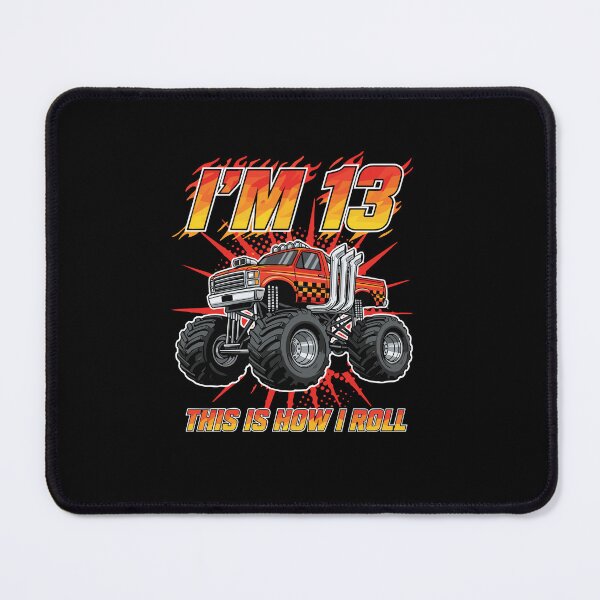 Item preview, I'm 13 This Is How I Roll Thirteenth Birthday Monster Truck Boy designed and sold by PopStars1993.