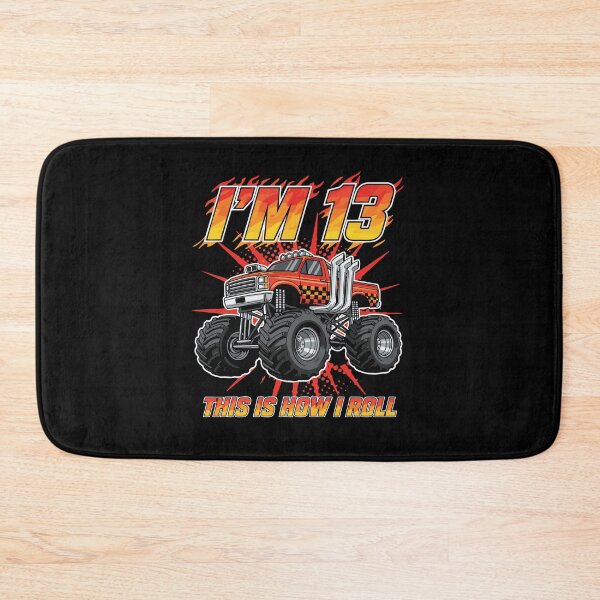 Item preview, I'm 13 This Is How I Roll Thirteenth Birthday Monster Truck Boy designed and sold by PopStars1993.