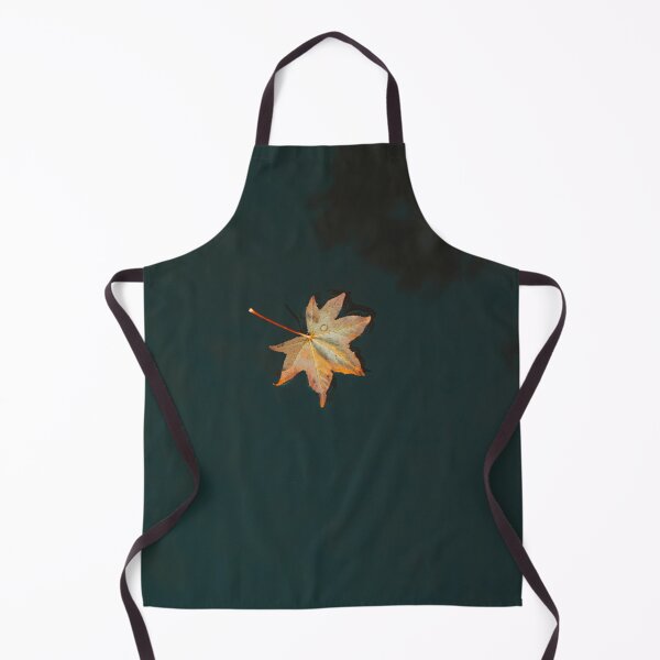 Item preview, Floating Autumn Maple Leaf Photography | Minimalist Fall Nature Wall Art designed and sold by Mypixieart.