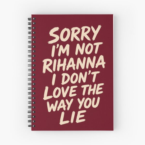 Item preview, Sorry I'm Not Rihanna Quote designed and sold by SUreal Studio.