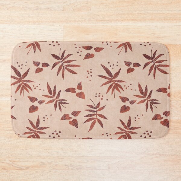 Item preview, Textured Botanical Scatter - e5c6b1 designed and sold by knitetgantt.