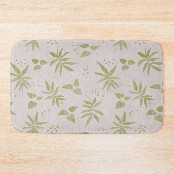 Item preview, Textured Botanical Scatter - dcd0d0 designed and sold by knitetgantt.