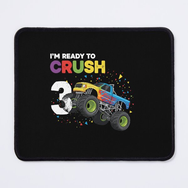 Item preview, I'm Ready To Crush 3 Monster Truck Third Birthday For Kids designed and sold by PopStars1993.