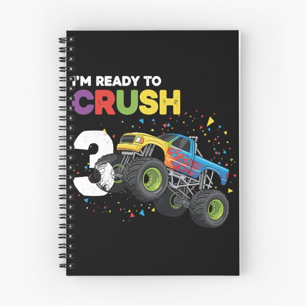 Item preview, I'm Ready To Crush 3 Monster Truck Third Birthday For Kids designed and sold by PopStars1993.