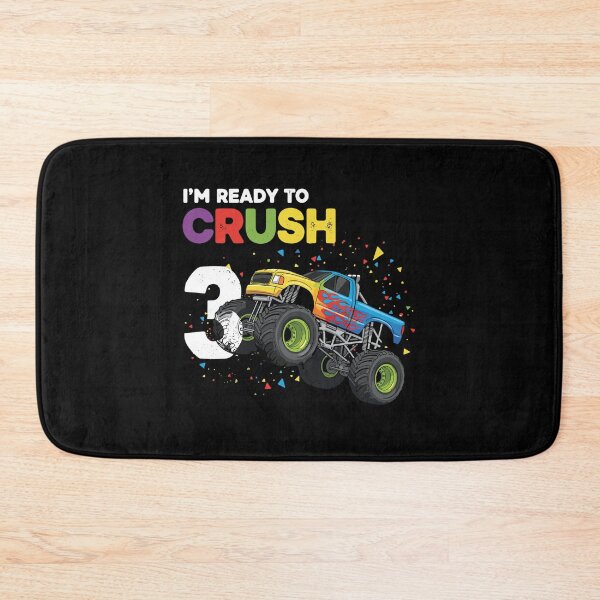 Item preview, I'm Ready To Crush 3 Monster Truck Third Birthday For Kids designed and sold by PopStars1993.