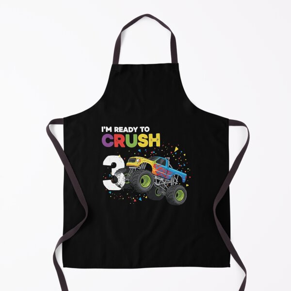Item preview, I'm Ready To Crush 3 Monster Truck Third Birthday For Kids designed and sold by PopStars1993.