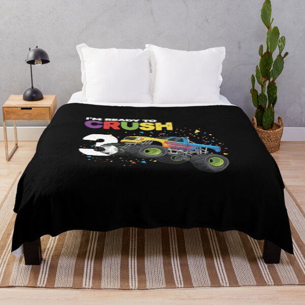 Item preview, I'm Ready To Crush 3 Monster Truck Third Birthday For Kids designed and sold by PopStars1993.