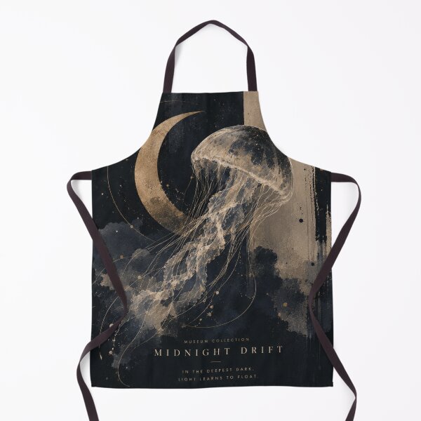 Item preview, Midnight Drift Jellyfish Art designed and sold by tmoca.