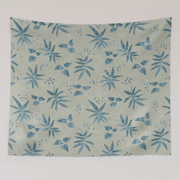 Item preview, Textured Botanical Scatter - b7baa9 designed and sold by knitetgantt.