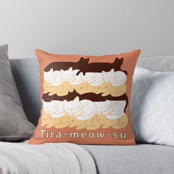 Item preview, Tira-Meow-Su Funny Cat Stack Tiramisu designed and sold by glowvim.