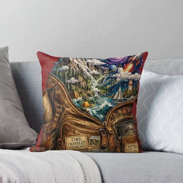 Item preview, Time Traveler | Sci-Fi Typography Design designed and sold by VasiArtLab.