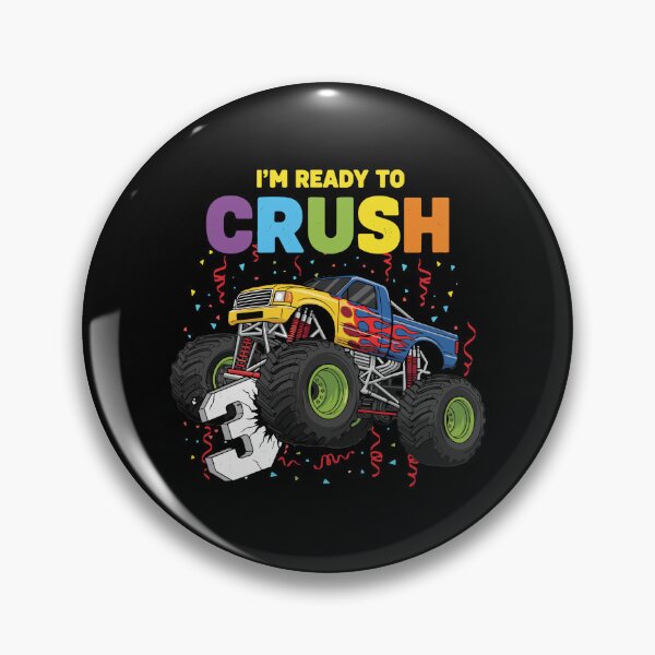 Item preview, I'm Ready To Crush Monster Truck Third Birthday Boy designed and sold by PopStars1993.