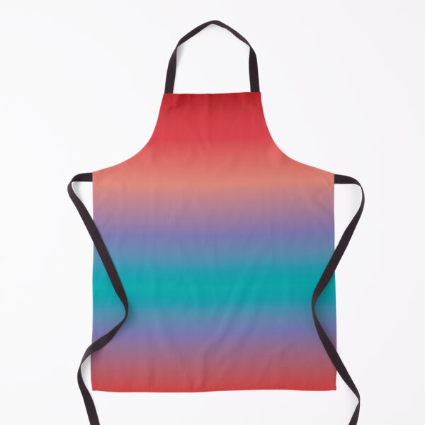 Item preview, Symmetrical Retro Red Teal and Purple Gradient designed and sold by BetweenForms.
