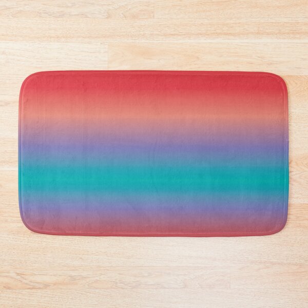 Item preview, Symmetrical Retro Red Teal and Purple Gradient designed and sold by BetweenForms.