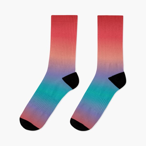 Item preview, Symmetrical Retro Red Teal and Purple Gradient designed and sold by BetweenForms.