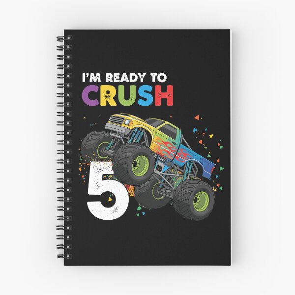 Item preview, I'm Ready To Crush 5 Monster Truck Fifth Birthday Celebration designed and sold by PopStars1993.