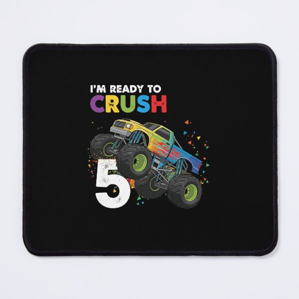 Item preview, I'm Ready To Crush 5 Monster Truck Fifth Birthday Celebration designed and sold by PopStars1993.