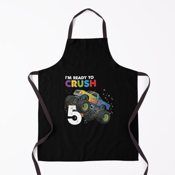 Item preview, I'm Ready To Crush 5 Monster Truck Fifth Birthday Celebration designed and sold by PopStars1993.