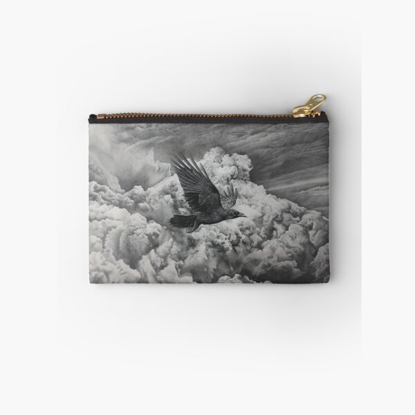 Item preview, A Crow flying through storm clouds, Birds in Motion designed and sold by CDC40.