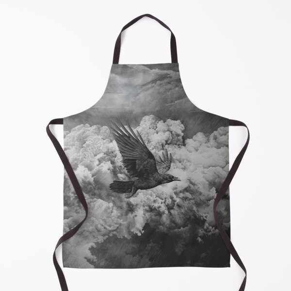 Item preview, A Crow flying through storm clouds, Birds in Motion designed and sold by CDC40.